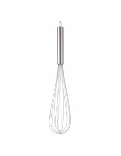 Batedor de Ovos Clara Grande Fouet Inox Profissional 45cm