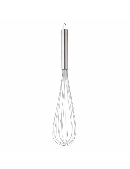 Batedor de Ovos Clara Grande Fouet Inox Profissional 45cm