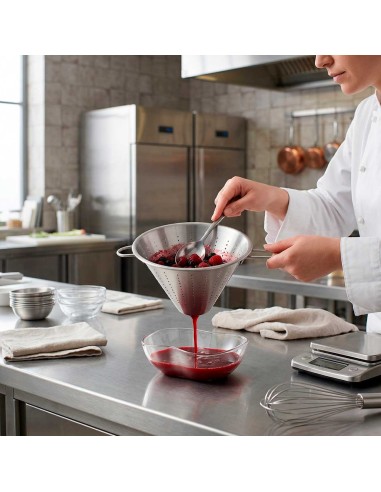 Funil Passador Chinoy Coador Peneira 18cm