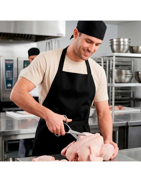 Tesoura de Cozinha Multiuso Carne Erva Tempero Aço Inox 18cm