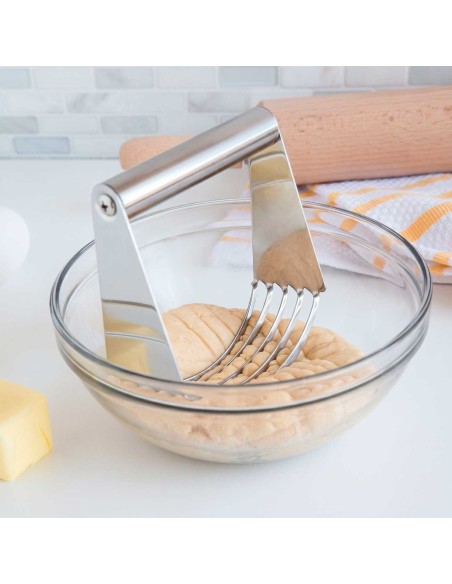 Cortador Misturador de Massa Pastry Blender Inox Pao Torta