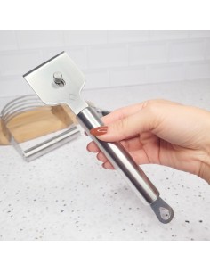 Raspador de Massa Culinario Multiuso Inox Limpar Superficies 2