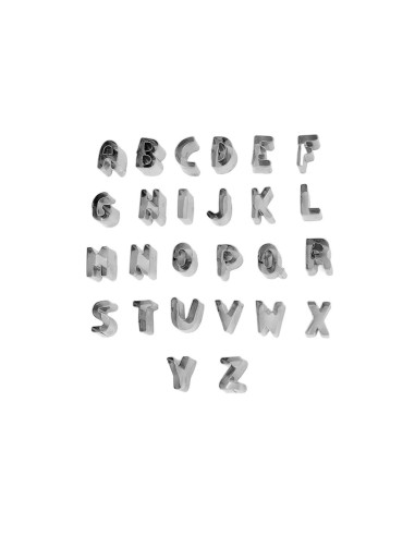 Cortador Bolo Letra Alfabeto Biscoito...