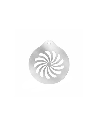 Molde Decorativo Barista Espiral Cafe...