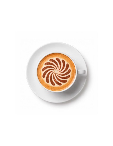 Molde Decorativo Barista Espiral Cafe...