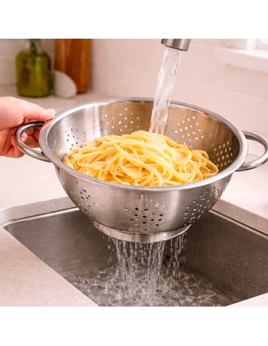 Escorredor Macarrao com Alça Lavador Massas...