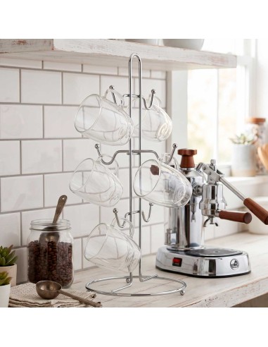 Porta Xicaras Suporte Organizador 6 Canecas...