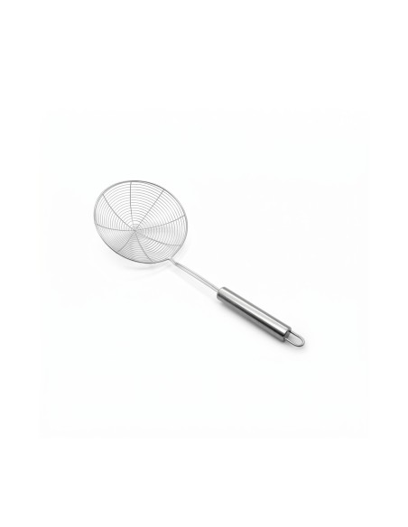 Escumadeira Escorredor de Fritura Coador Peneira Aço Inox