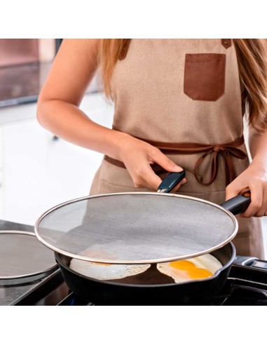 Tela Protetora Anti Respingo Tampa Fritura Aço...