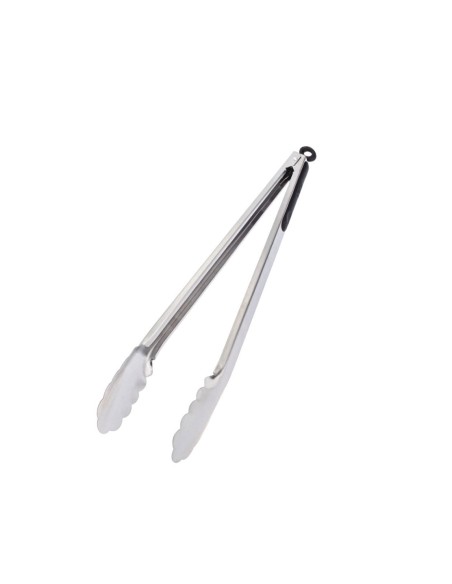 Pegador Pinça Alimentos Carne Grande Inox Profissional 39cm