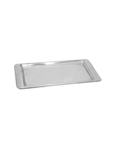 Bandeja Bar Inox Retangular Cafe Restaurante Cafeteria 30cm