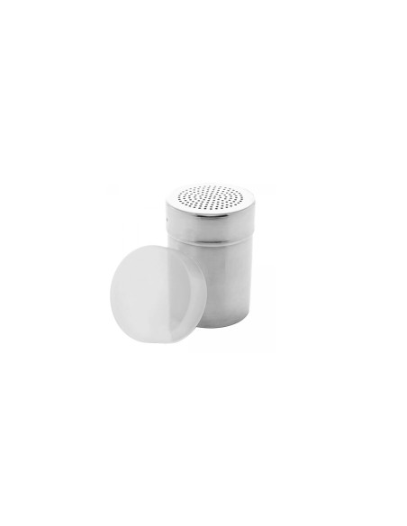 Saleiro Inox Porta Tempero Condimentos Tampa 230ml
