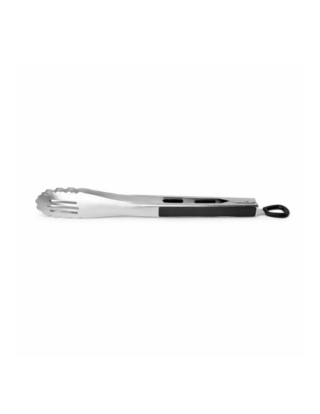 Pegador Pinça Alimentos Carne Grande Vazado Inox 39cm