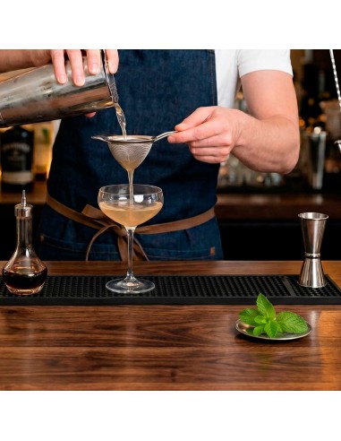 Tapete Barman Mat Runner Preto Bar Drink...