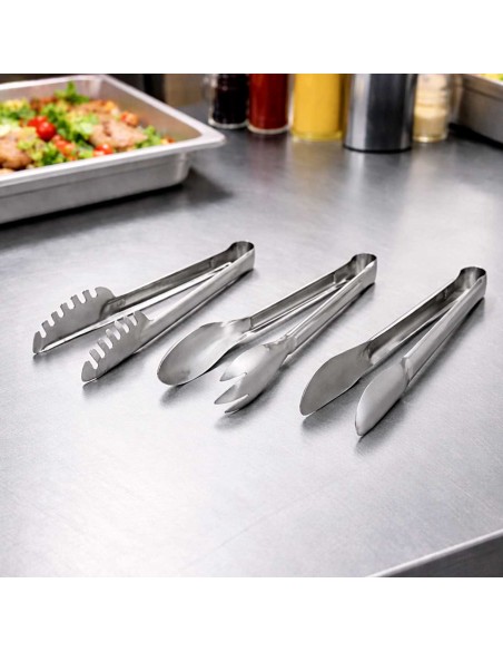 Pegador de Alimentos Massa Macarrao Aço Inox Buffet 20cm