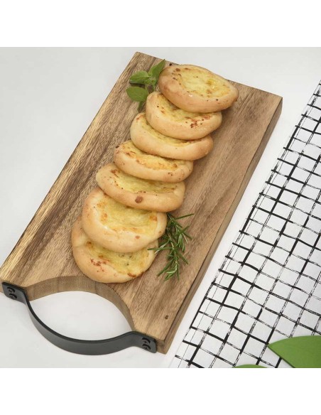 Tabua de Carne Servir Frios Cozinha Madeira Reflorestamento