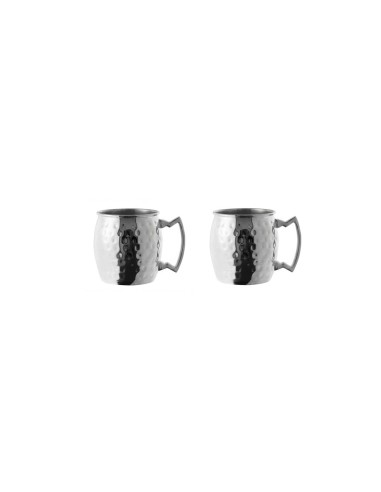 Mini Caneca Moscow Mule Inox Pequena 60ml...