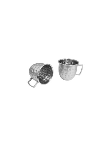 Mini Caneca Moscow Mule Inox Pequena 60ml...