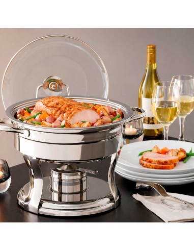 Fogareiro Rechaud Inox Aquecedor Buffet...