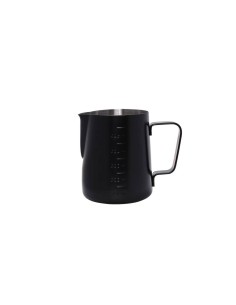 Leiteira Caneca Inox Preta Jarra Bule Pequeno 600ml