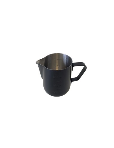 Leiteira Caneca Inox Preta Jarra Bule Pequeno...