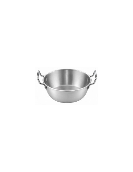Caçarola Mini Panela Couvert Inox Entrada Petisco Porçoes 12cm