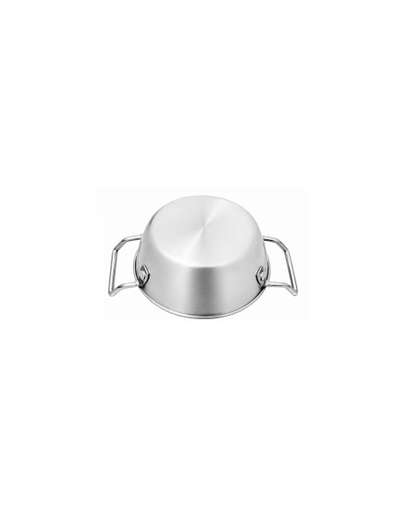 Caçarola Mini Panela Couvert Inox Entrada Petisco Porçoes 12cm