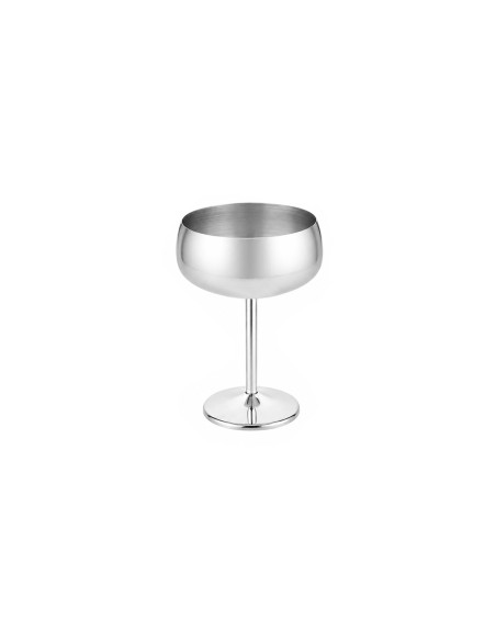Taça Inox Copo 450ml Vinho Drink Finger Food Bar Restaurante