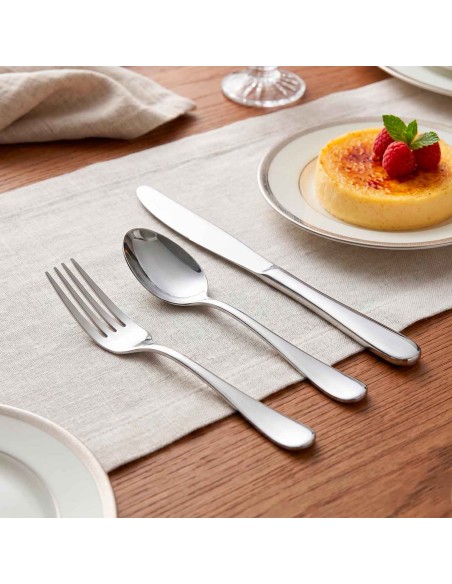 Colher de Sobremesa Aço Inox Talheres Buffet Restaurante