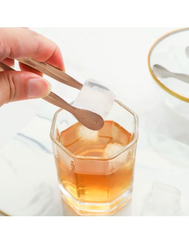 Pegador Frios Gelo Açucar Dourado Rose Mini...