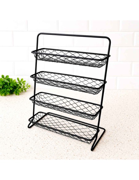 Suporte Buffet Finger Food Doces Frios Porta Capsula Preto