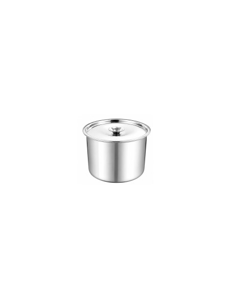 Porta Mantimentos Aço Inox Lata Pote com Tampa Armazenar 650ml