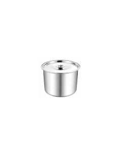 Porta Mantimentos Aço Inox Lata Pote com Tampa Armazenar 1L