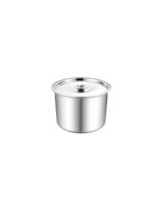 Porta Mantimentos Aço Inox Lata Pote com Tampa Armazenar...