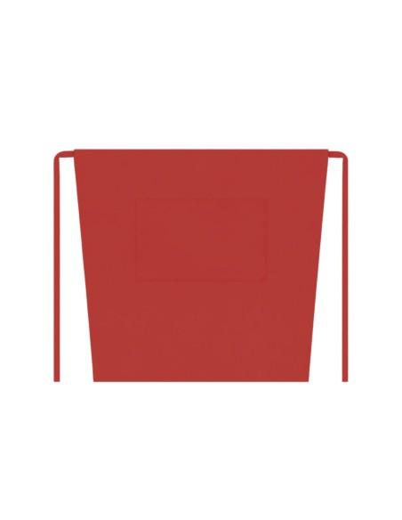 Avental de Cintura Vermelho Cafeteria Padaria Bar Pintura