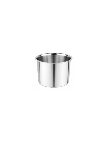 Pote Bowl Inox Multiuso Molheira Recipiente Lata Buffet 1,5L
