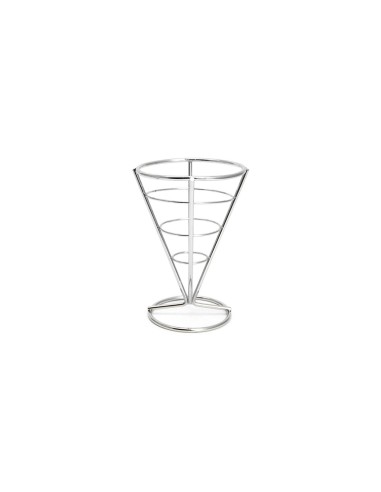 Suporte Cachepot Cone Inox Decoraçao Flor Vela...