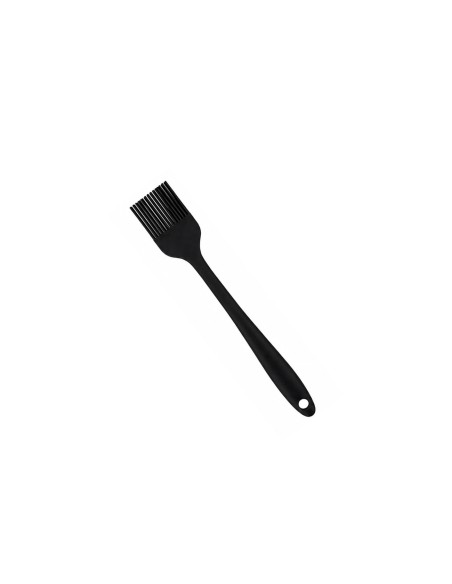 Pincel Culinario Silicone Preto Confeitaria Cozinha