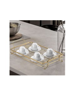 Bandeja Dourado Fosco Servir Decorar Festa Buffet Suporte... 2