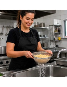 Escorredor Peneira Cesto Inox Massas Arroz Verduras Multiuso 2