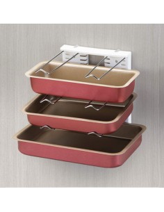 Organizador Panelas Tampas Formas Suporte Cozinha 1un 2