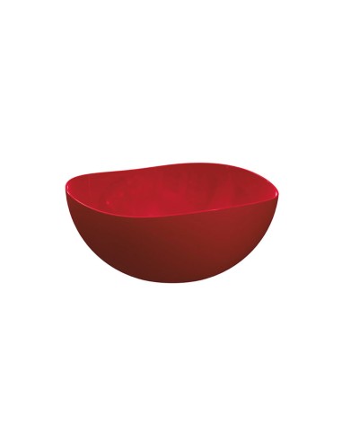 Tigela Bowl Saladeira Travessa Funda Vermelha 2L