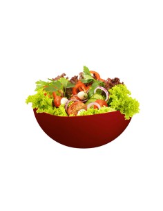 Tigela Bowl Saladeira Travessa Funda Vermelha 2L 2
