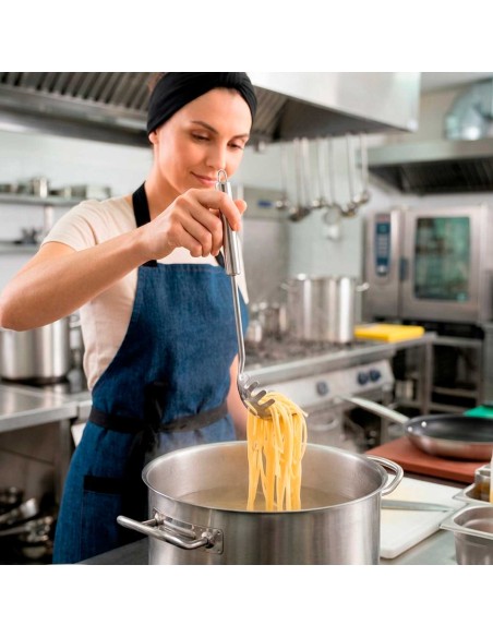 Pegador de Massas Utensilios Cozinha Profissional Aço Inox Tuboline