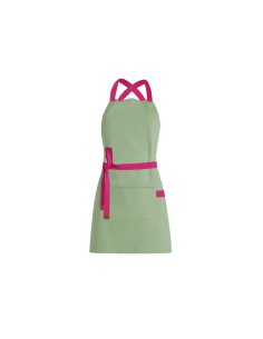 Avental Verde Matte Cha Alça Cruzada Rosa Pink Doceria Cafe