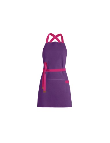 Avental Roxo Alça Cruzada Rosa Pink Açai...