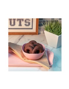 Tigela Bowl Pote Sobremesa Cremeira Rosa 300ml 2