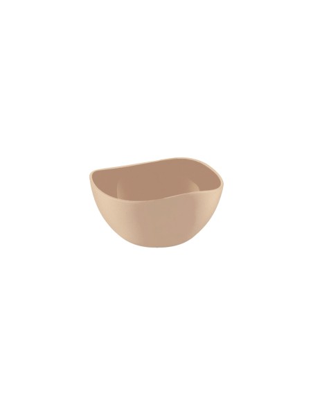 Tigela Bowl Pote Sobremesa Cremeira Bege Nude Capucino 300ml