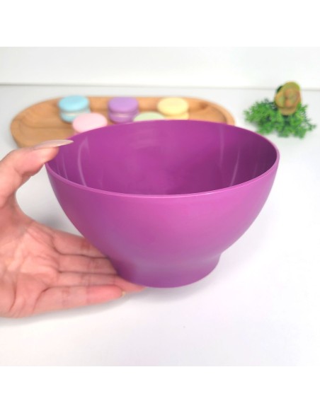 Tigela Bowl Sobremesa Cumbuca Açai Roxo Magenta 500ml