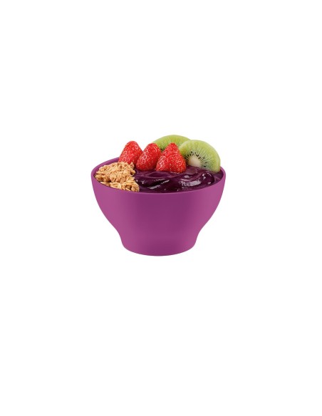 Tigela Bowl Sobremesa Cumbuca Açai Roxo Magenta 500ml